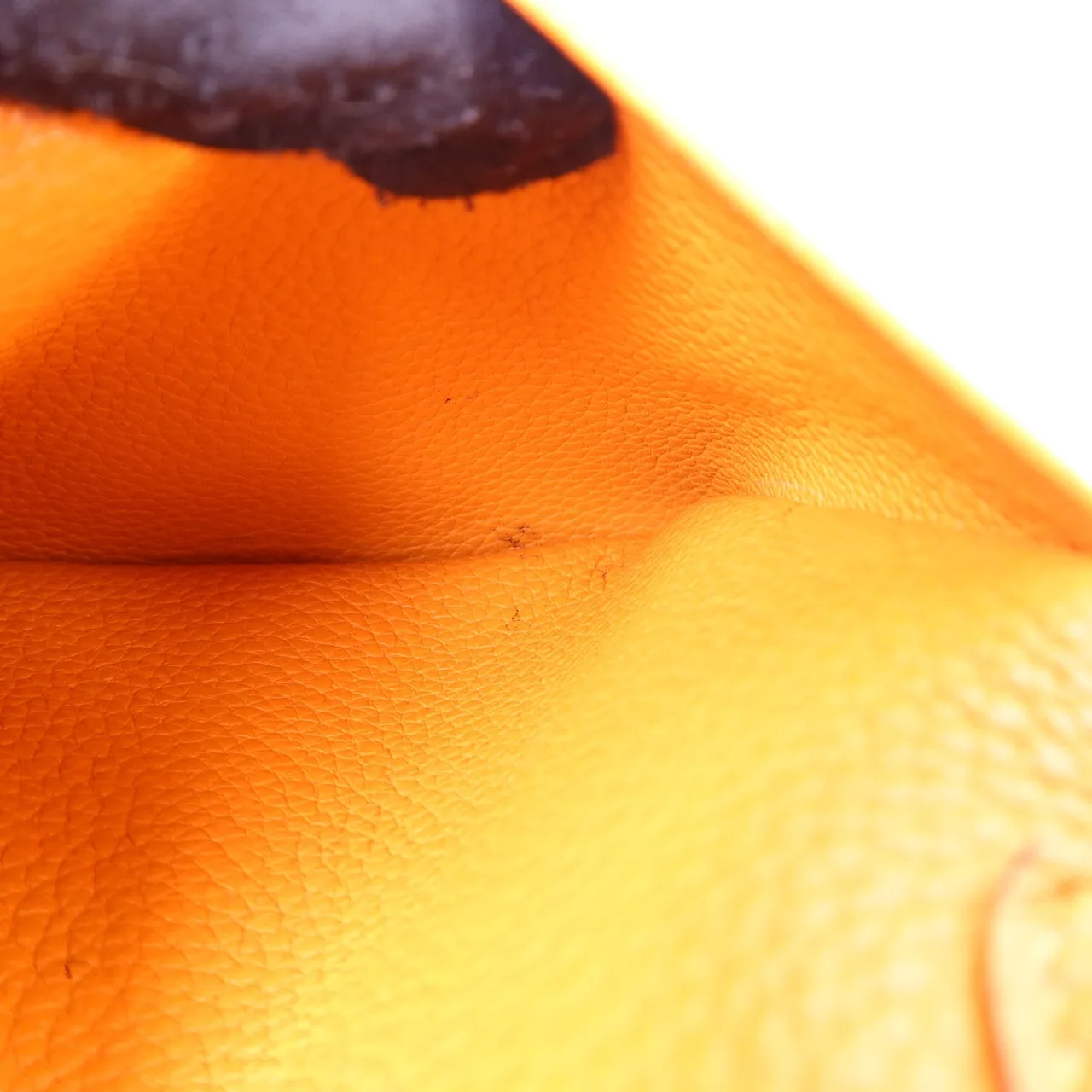 LOUIS VUITTON Lindy34 2-Way Bag Calfskin 橘色 / Orange Calfskin Rank C - Thumbnail 19