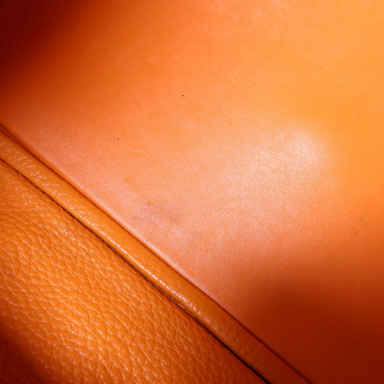 LOUIS VUITTON Lindy34 2-Way Bag Calfskin 橘色 / Orange Calfskin Rank C - Thumbnail 21