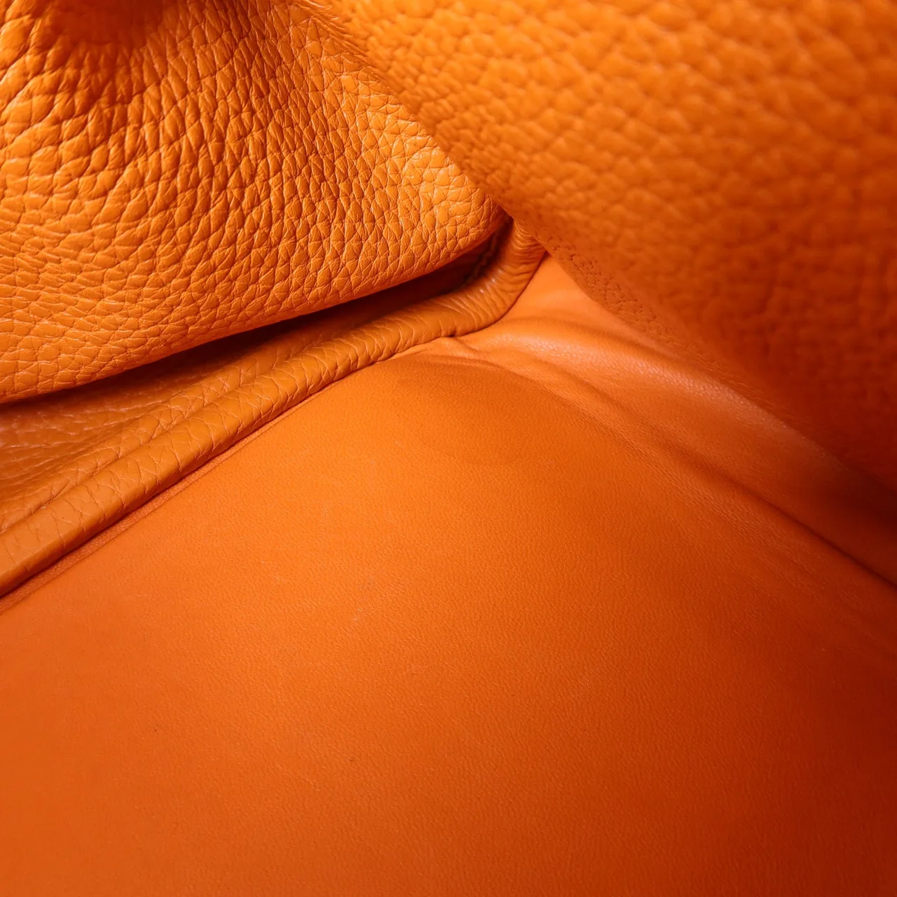 LOUIS VUITTON Lindy34 2-Way Bag Calfskin 橘色 / Orange Calfskin Rank C - Thumbnail 22