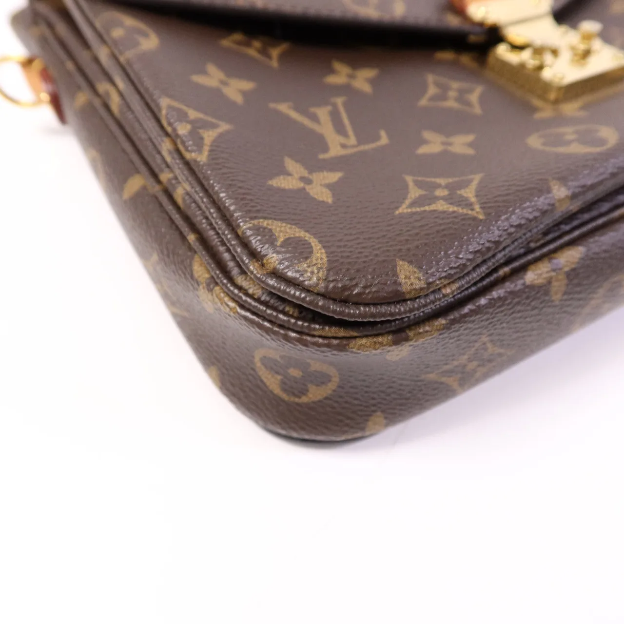 LOUIS VUITTON Pochette Metis M44875 兩用包 塗層帆布 棕色 / Brown 塗層帆布 中古品A - 縮圖 6