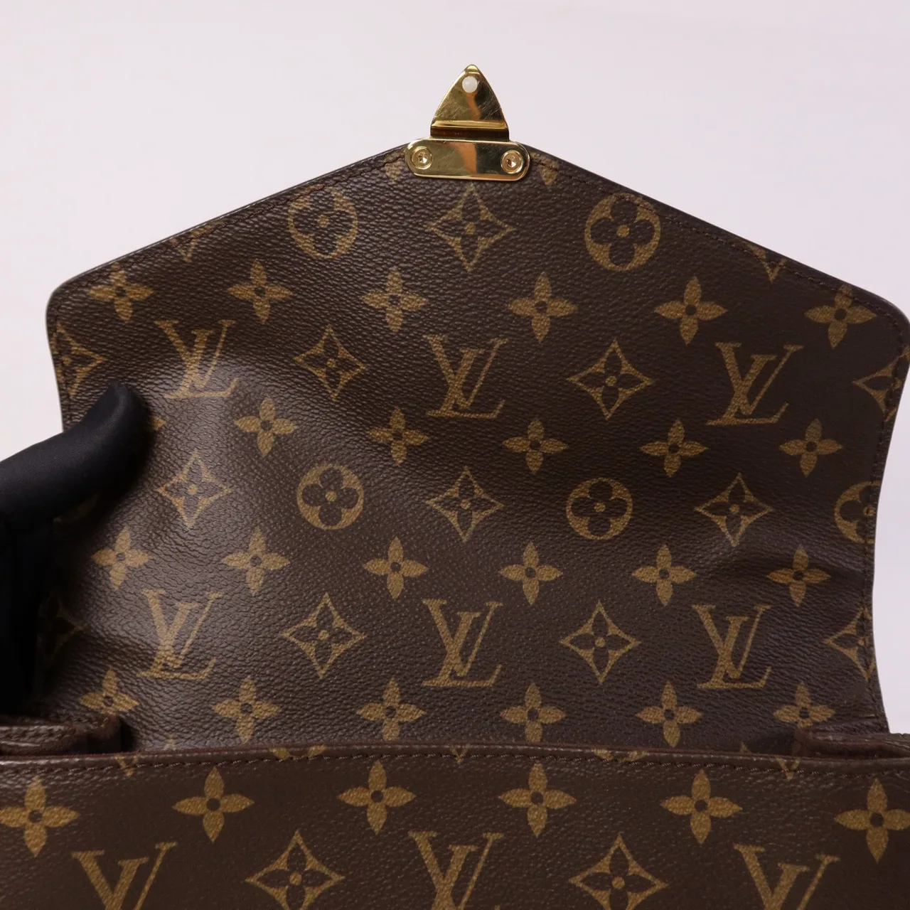 LOUIS VUITTON Pochette Metis M44875 兩用包 塗層帆布 棕色 / Brown 塗層帆布 中古品A - 縮圖 11