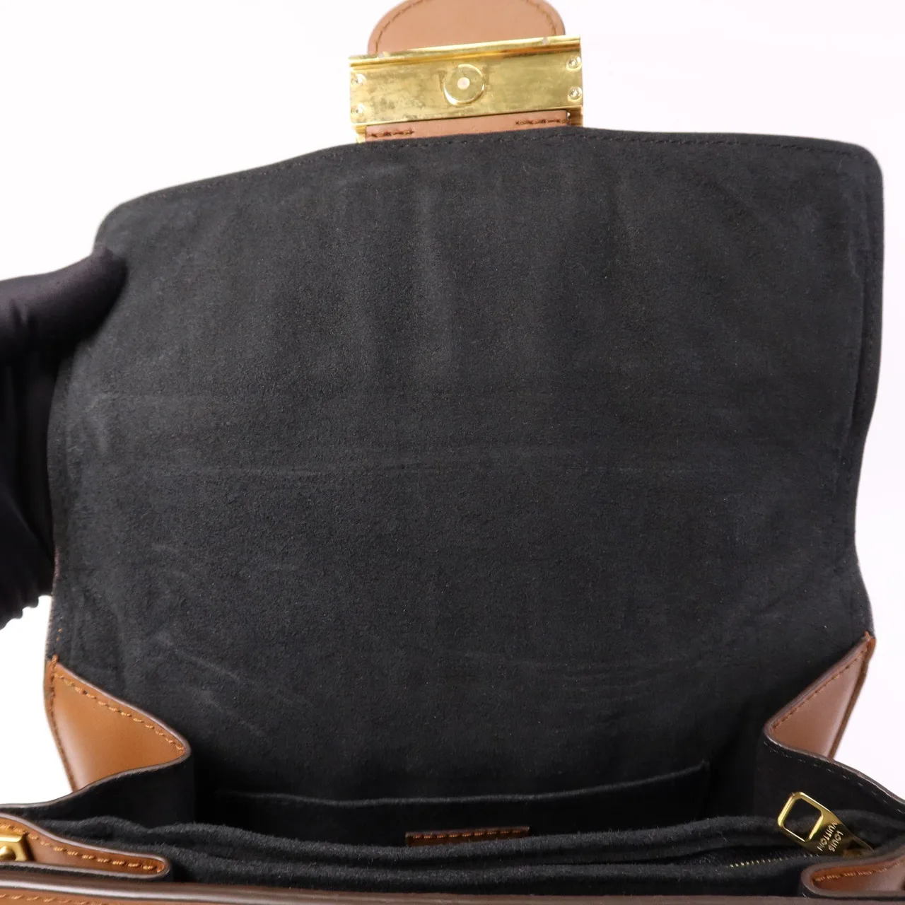 LOUIS VUITTON Dauphine M45958 Shoulder Bag Coated Canvas 棕色 Coated Canvas Rank A - Thumbnail 11