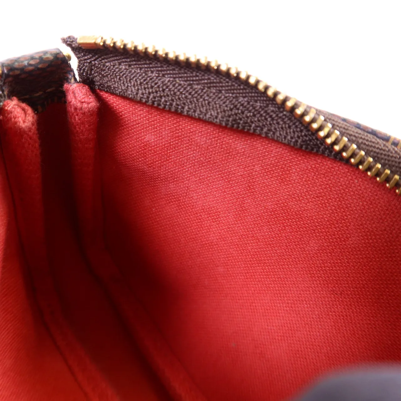 LOUIS VUITTON Mini Pochette Accessories N58009 Handbag Coated Canvas 棕色 / Brown Coated Canvas Rank A - Thumbnail 15