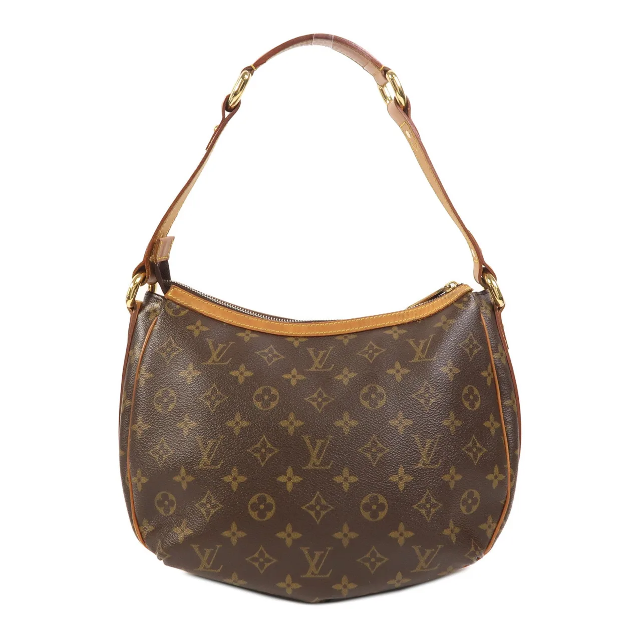 LOUIS VUITTON Tulum M40076 Shoulder Bag Coated Canvas 棕色 / Brown Coated Canvas Rank B - Thumbnail 2