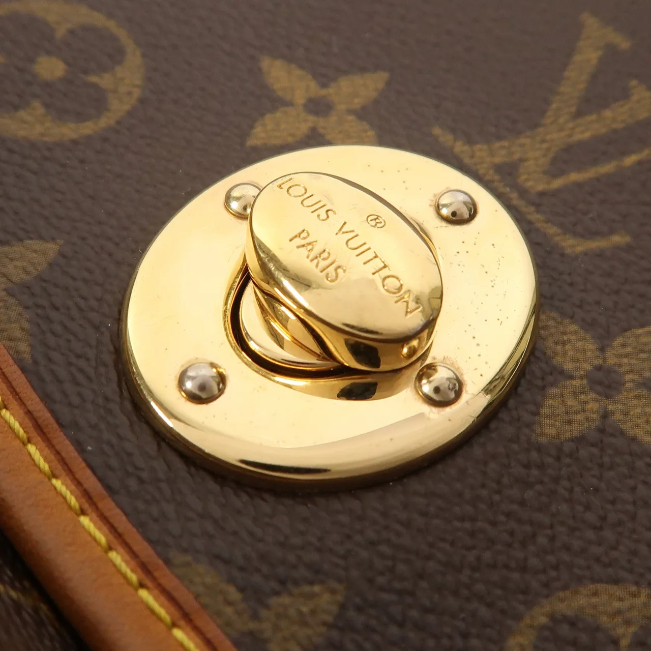 LOUIS VUITTON Tulum M40076 Shoulder Bag Coated Canvas 棕色 / Brown Coated Canvas Rank B - Thumbnail 10