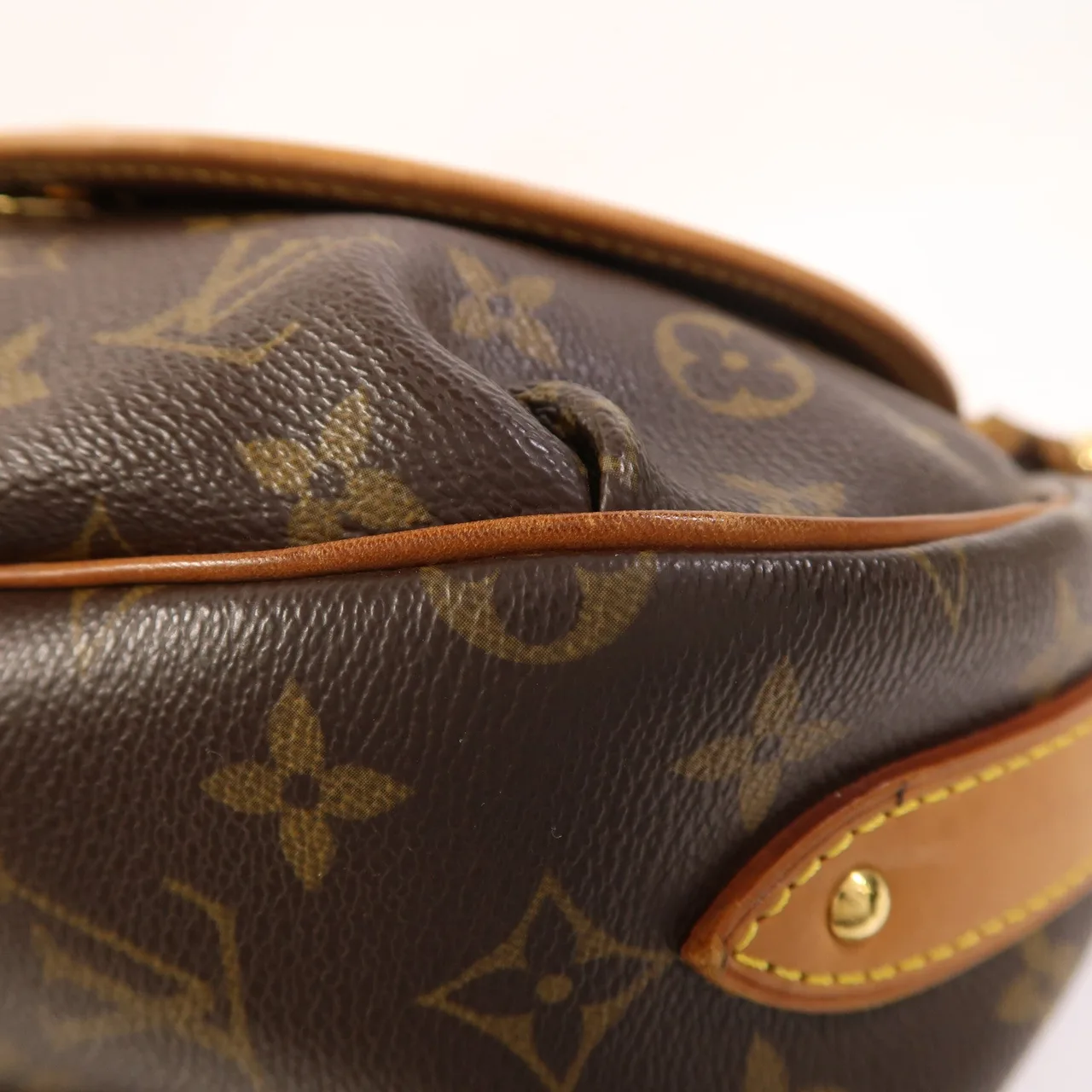 LOUIS VUITTON Tulum M40076 Shoulder Bag Coated Canvas 棕色 / Brown Coated Canvas Rank B - Thumbnail 11