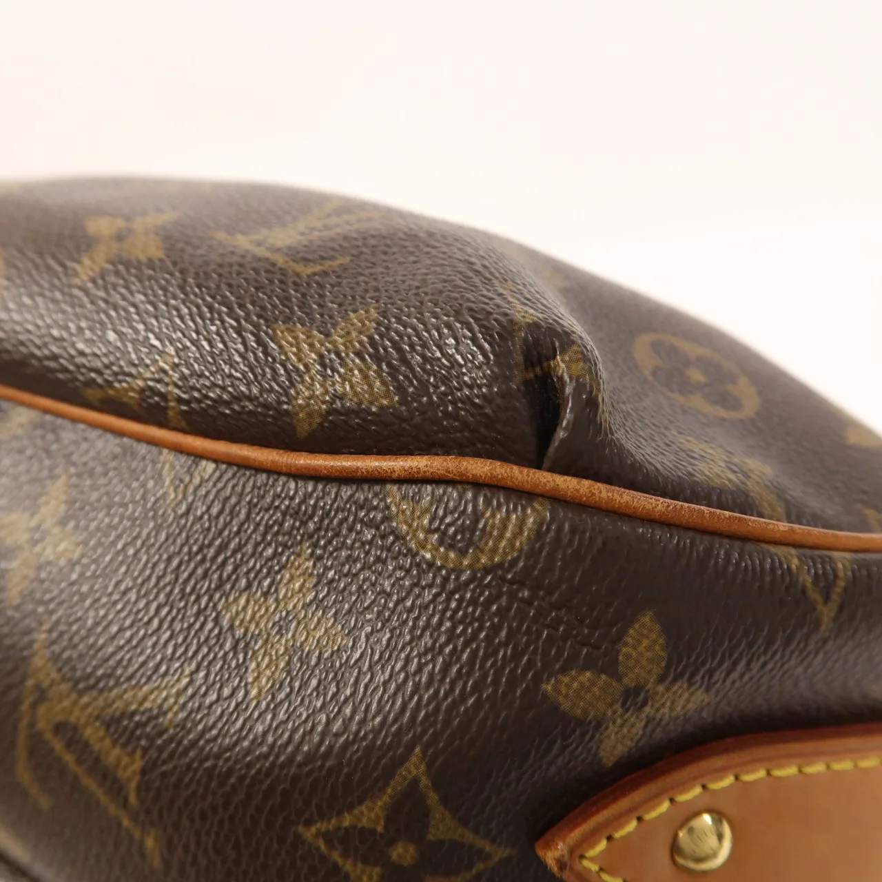 LOUIS VUITTON Tulum M40076 Shoulder Bag Coated Canvas 棕色 / Brown Coated Canvas Rank B - Thumbnail 13