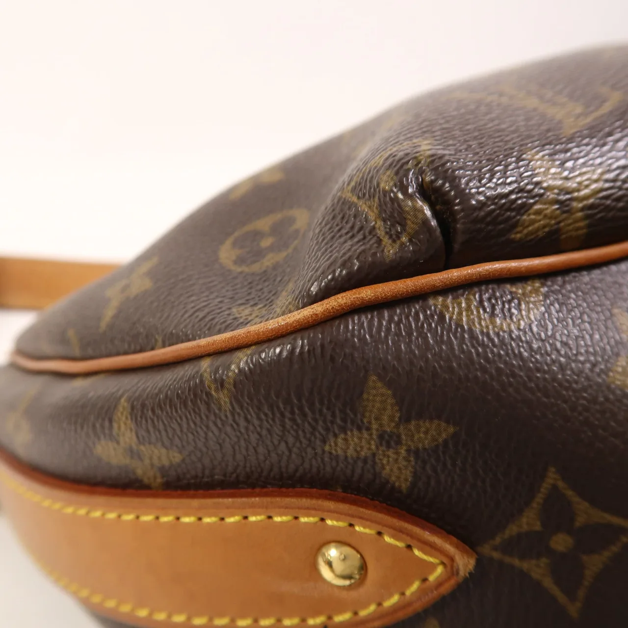 LOUIS VUITTON Tulum M40076 Shoulder Bag Coated Canvas 棕色 / Brown Coated Canvas Rank B - Thumbnail 14