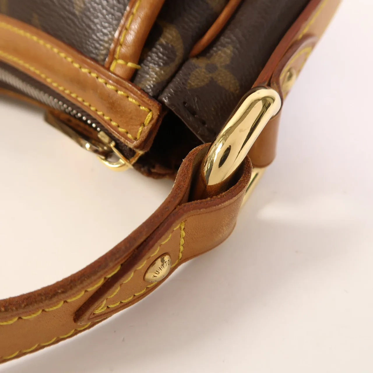 LOUIS VUITTON Tulum M40076 Shoulder Bag Coated Canvas 棕色 / Brown Coated Canvas Rank B - Thumbnail 16