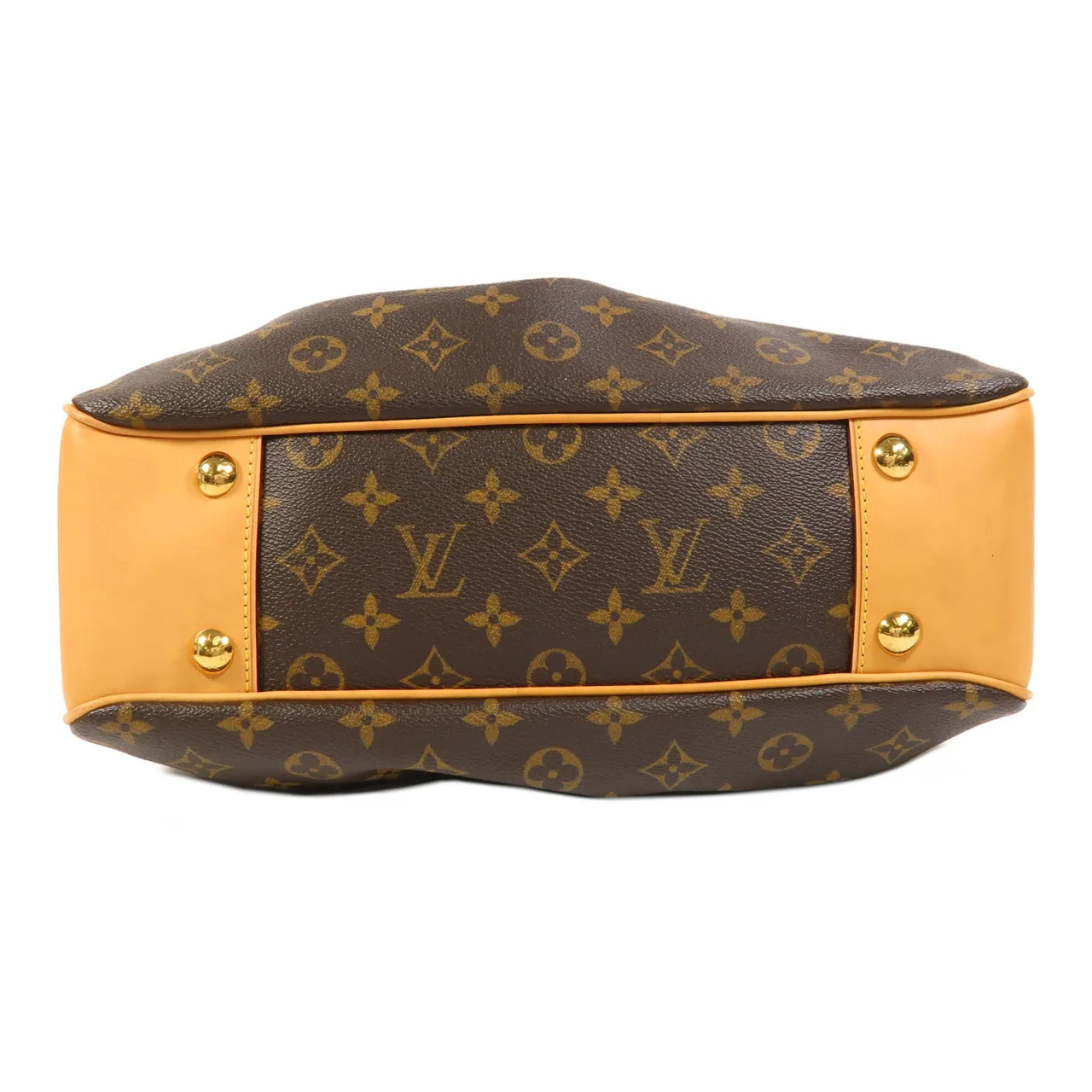 LOUIS VUITTON Boetie M45715 Handbag Coated Canvas 棕色 / Brown Coated Canvas Rank B - Thumbnail 4