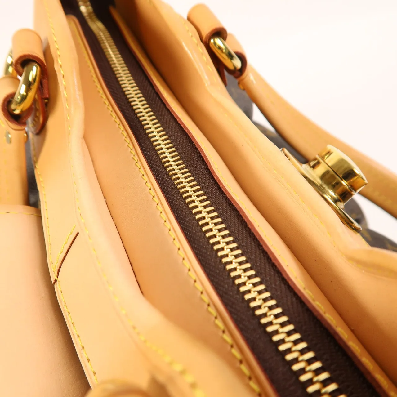 LOUIS VUITTON Boetie M45715 Handbag Coated Canvas 棕色 / Brown Coated Canvas Rank B - Thumbnail 18