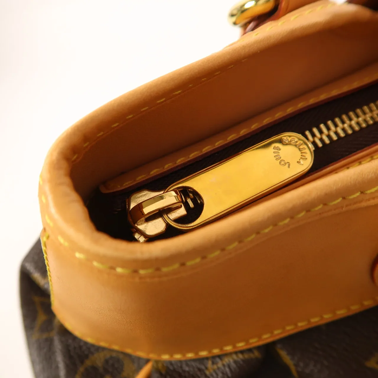 LOUIS VUITTON Boetie M45715 Handbag Coated Canvas 棕色 / Brown Coated Canvas Rank B - Thumbnail 19