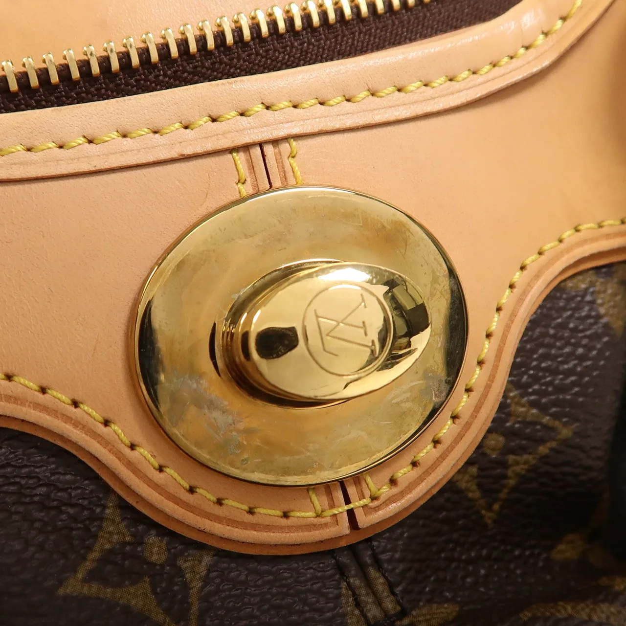 LOUIS VUITTON Boetie M45715 Handbag Coated Canvas 棕色 / Brown Coated Canvas Rank B - Thumbnail 20