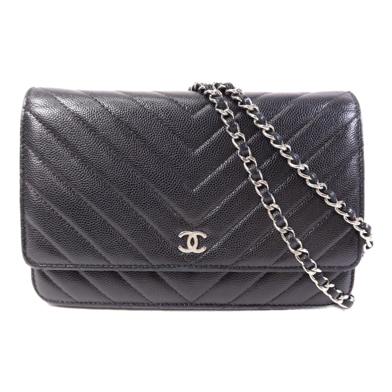 LOUIS VUITTON WOC Shoulder Bag Calfskin