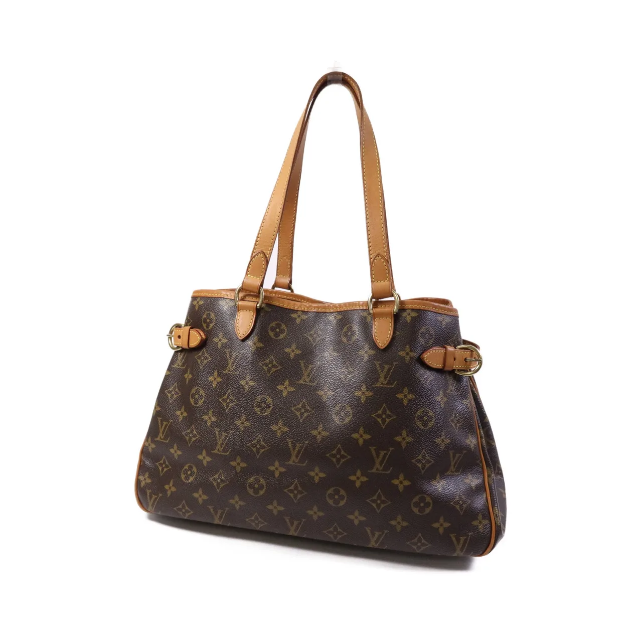 LOUIS VUITTON Batignolles M51154 Shoulder Bag Coated Canvas 棕色 Coated Canvas Rank B - Thumbnail 3