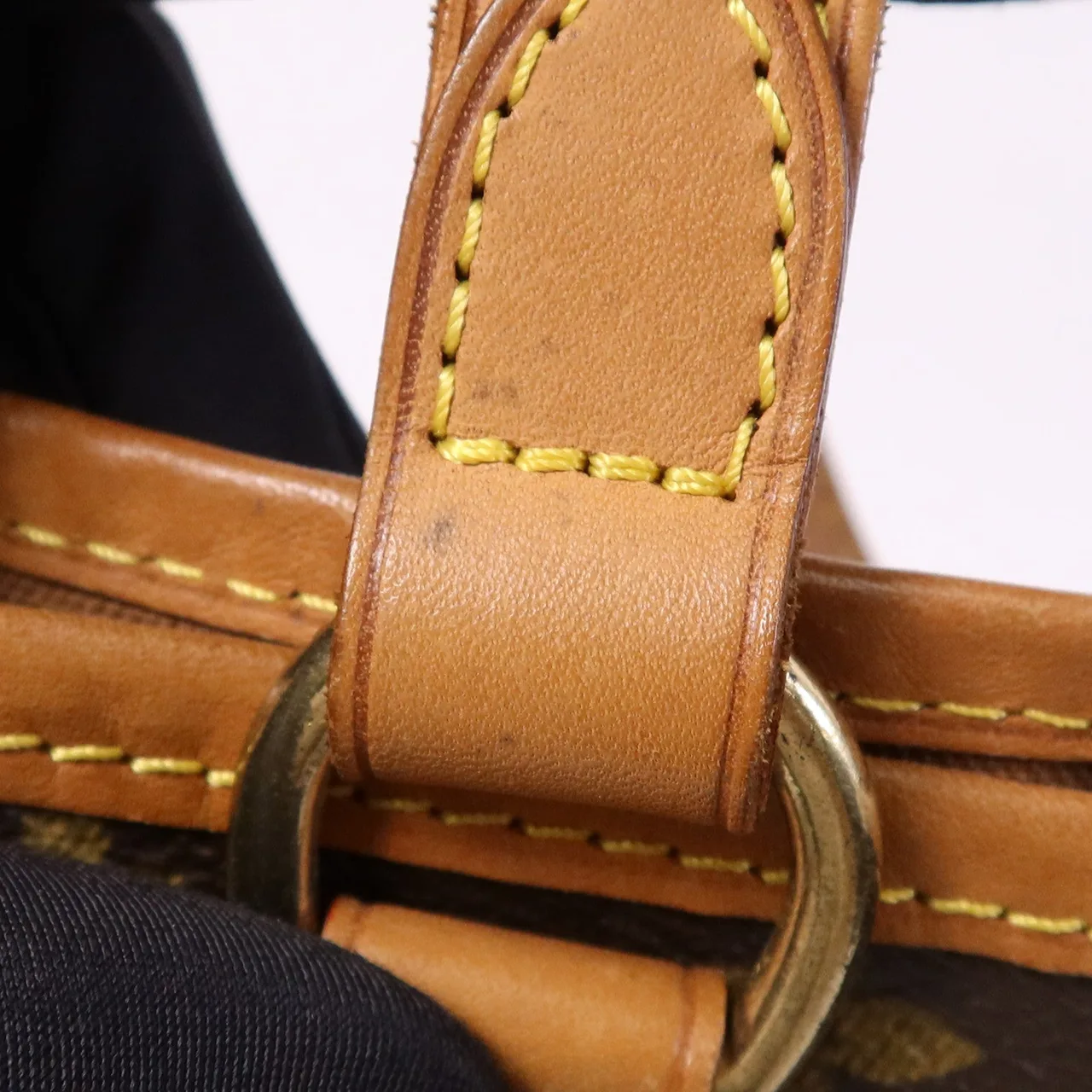 LOUIS VUITTON Batignolles M51154 Shoulder Bag Coated Canvas 棕色 Coated Canvas Rank B - Thumbnail 14