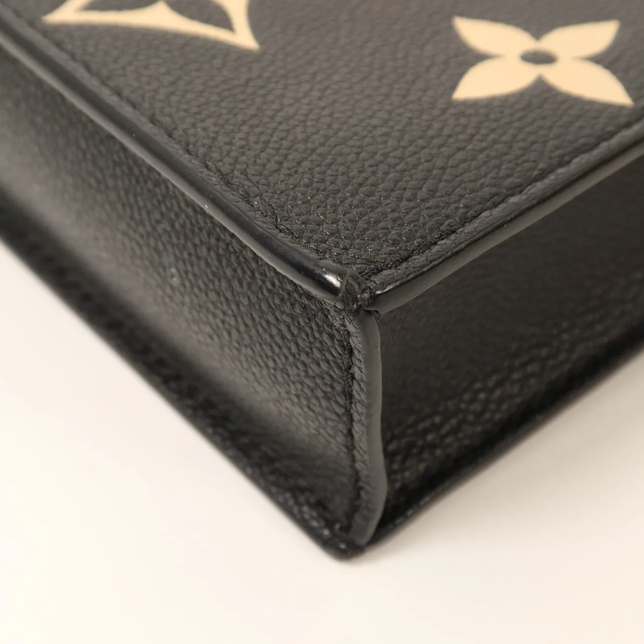 LOUIS VUITTON Petit Sac Plat M57937 2-Way Bag Calfskin 黑色 Calfskin Rank A - Thumbnail 11