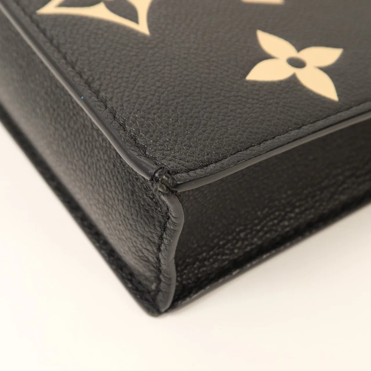 LOUIS VUITTON Petit Sac Plat M57937 2-Way Bag Calfskin 黑色 Calfskin Rank A - Thumbnail 13