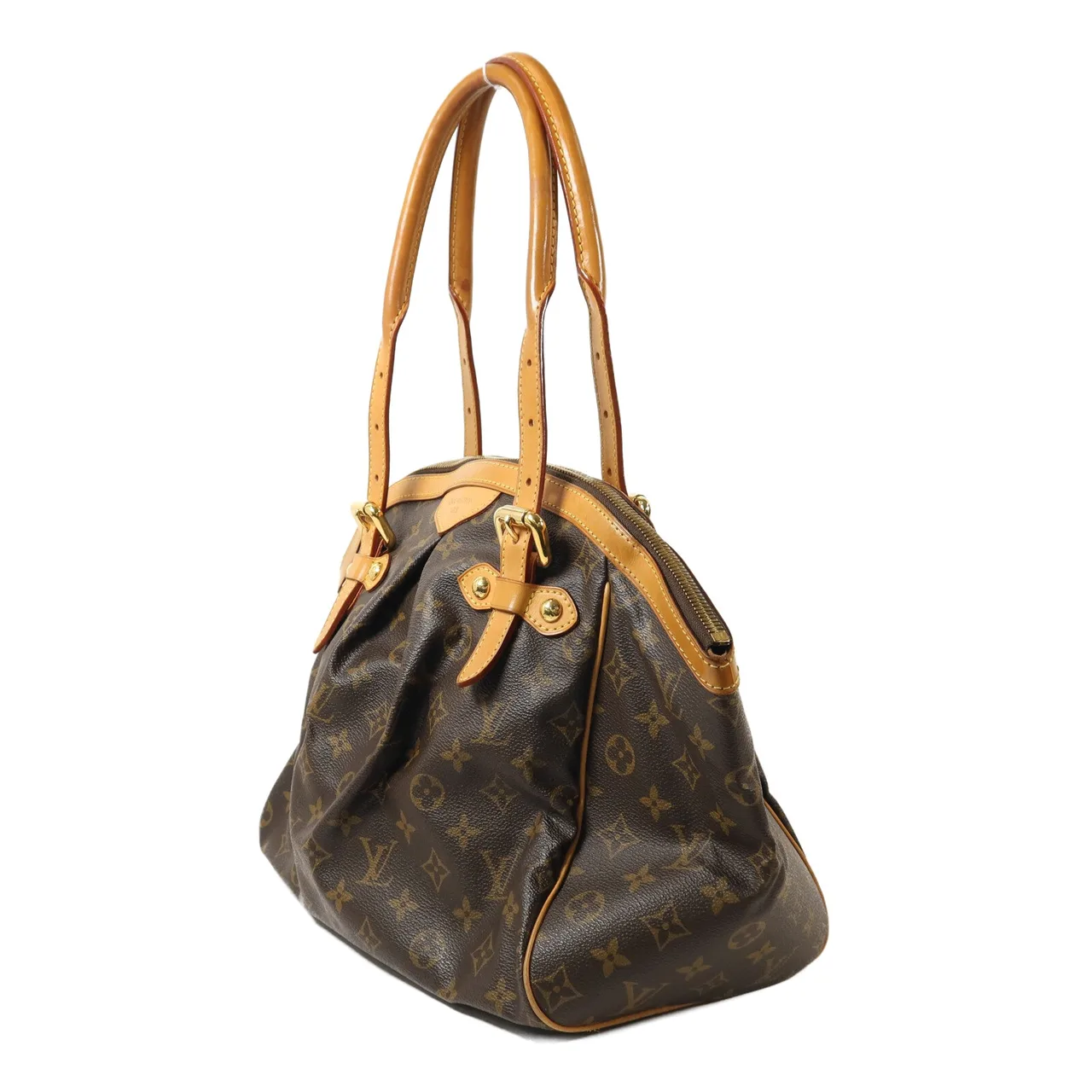 LOUIS VUITTON Tivoli M40144 Shoulder Bag Coated Canvas 棕色 / Brown Coated Canvas Rank B - Thumbnail 3