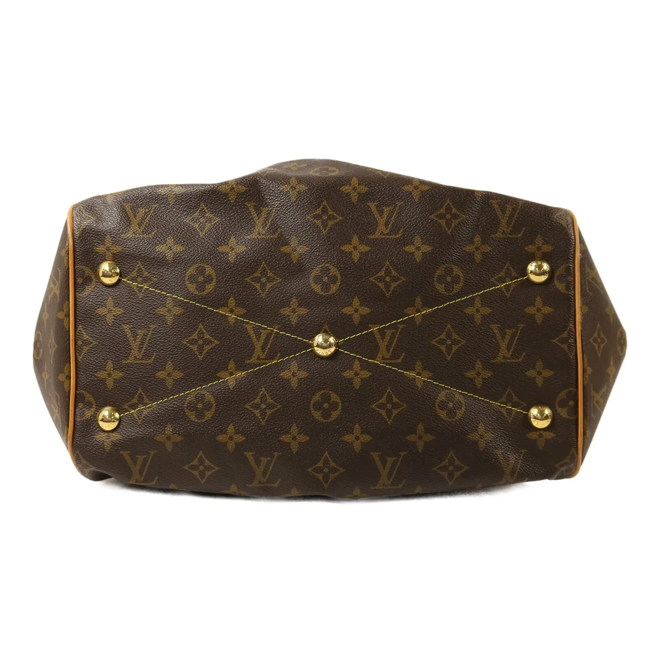 LOUIS VUITTON Tivoli M40144 Shoulder Bag Coated Canvas 棕色 / Brown Coated Canvas Rank B - Thumbnail 4