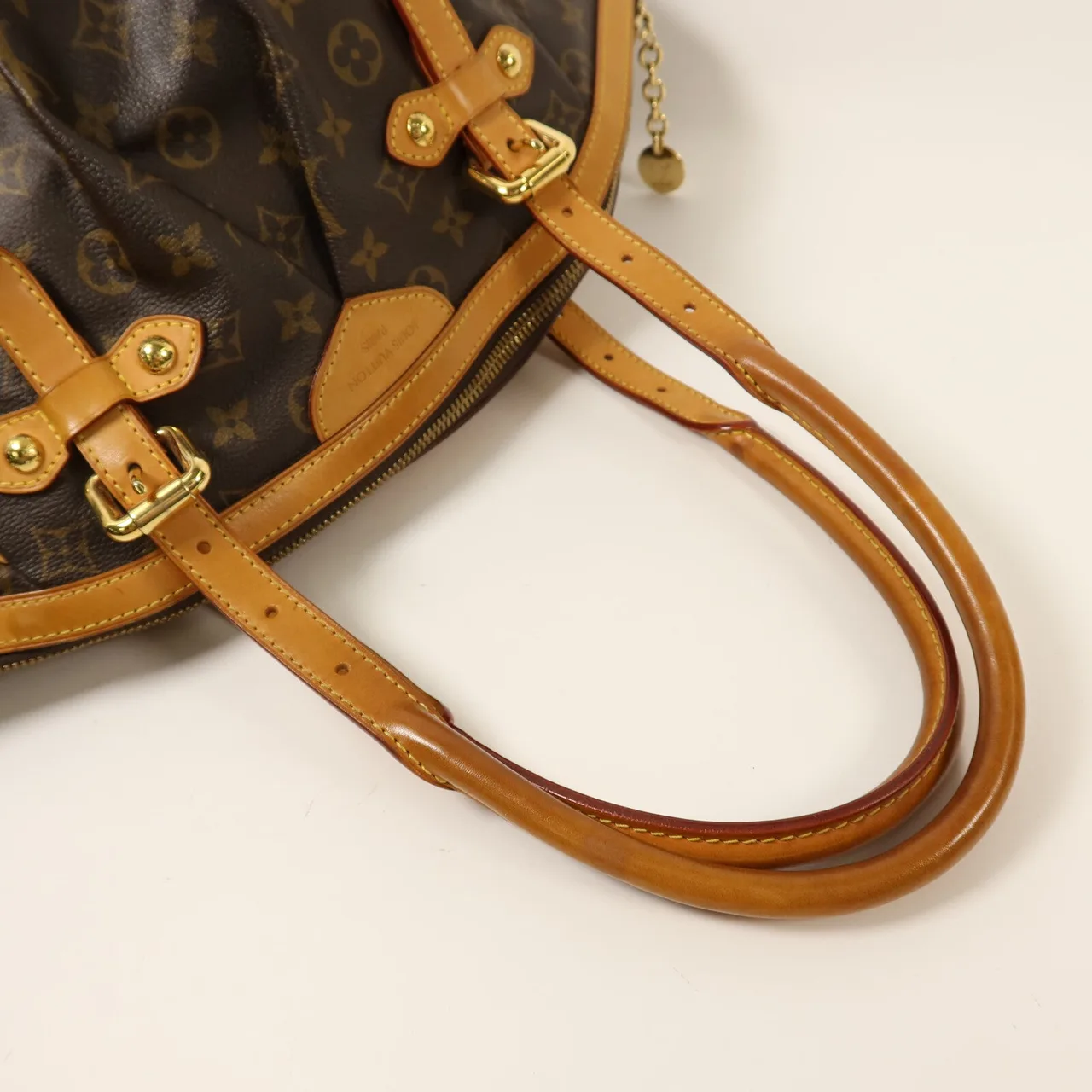 LOUIS VUITTON Tivoli M40144 Shoulder Bag Coated Canvas 棕色 / Brown Coated Canvas Rank B - Thumbnail 8