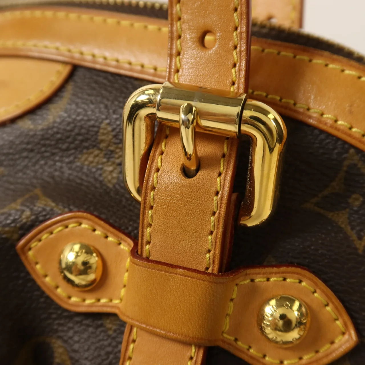 LOUIS VUITTON Tivoli M40144 Shoulder Bag Coated Canvas 棕色 / Brown Coated Canvas Rank B - Thumbnail 10