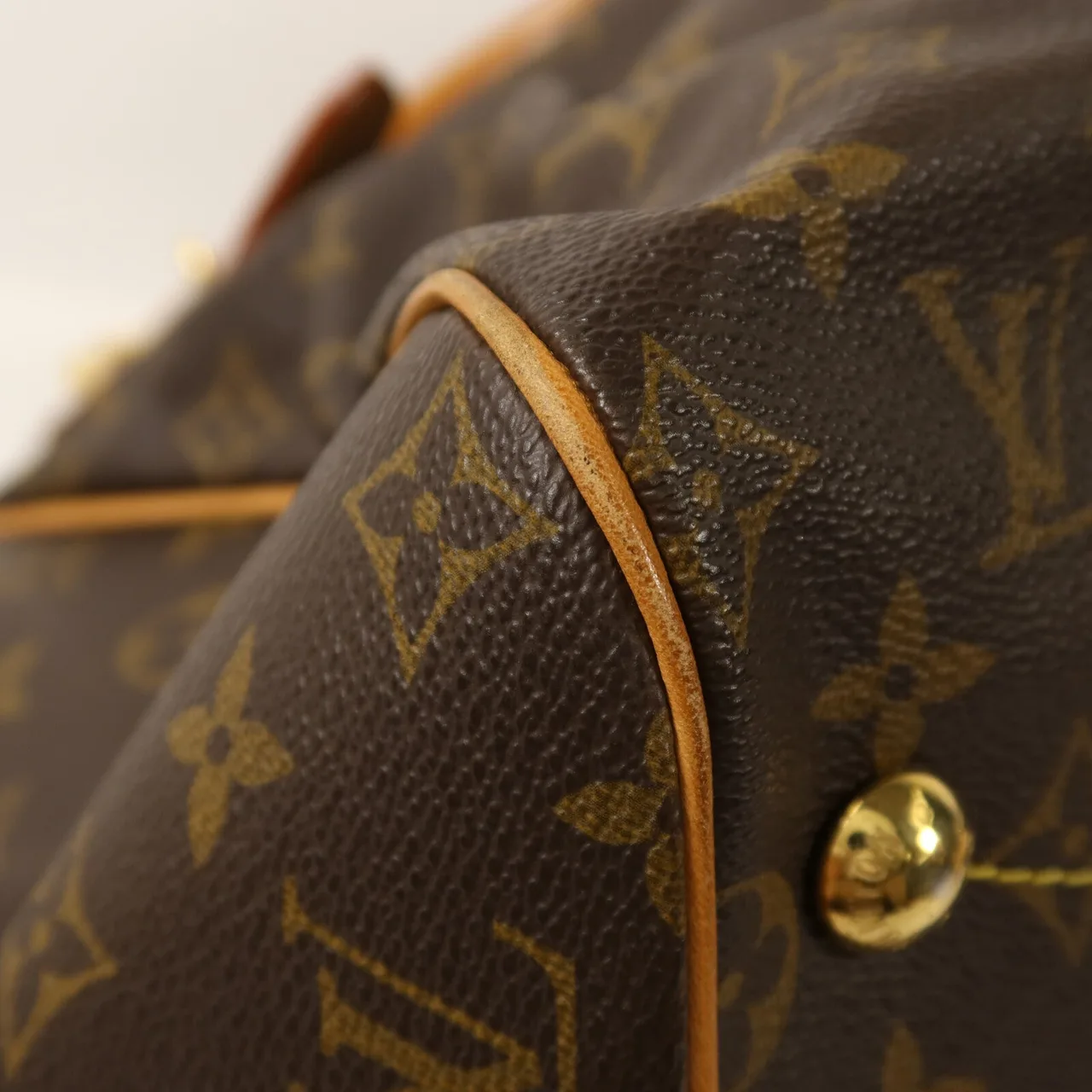 LOUIS VUITTON Tivoli M40144 Shoulder Bag Coated Canvas 棕色 / Brown Coated Canvas Rank B - Thumbnail 12
