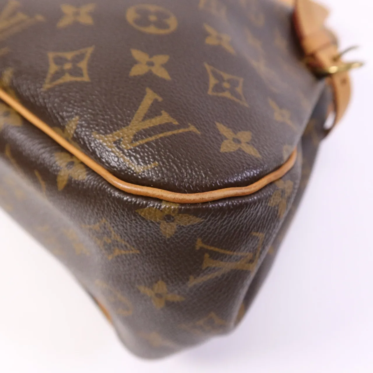 LOUIS VUITTON Batignolles M51154 Shoulder Bag Coated Canvas 棕色 / Brown Coated Canvas Rank A - Thumbnail 11