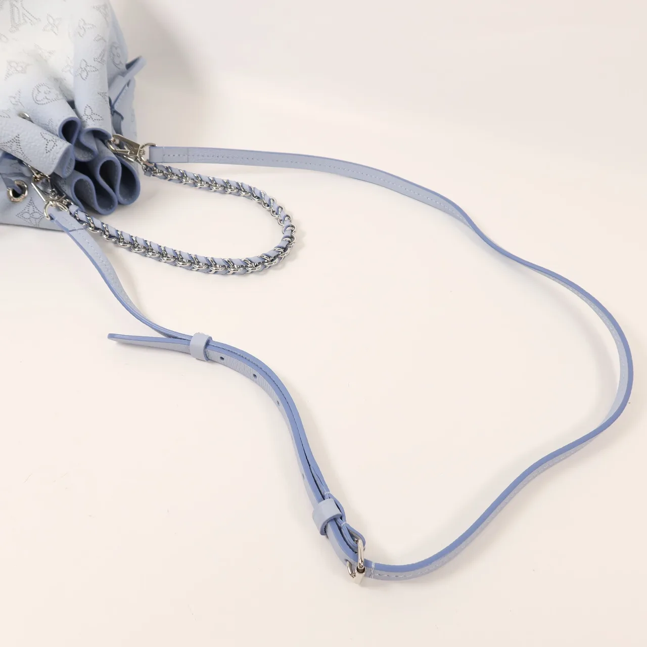 LOUIS VUITTON Bella M57856 2-Way Bag Calfskin 藍色 / Blue Calfskin Rank A - Thumbnail 8