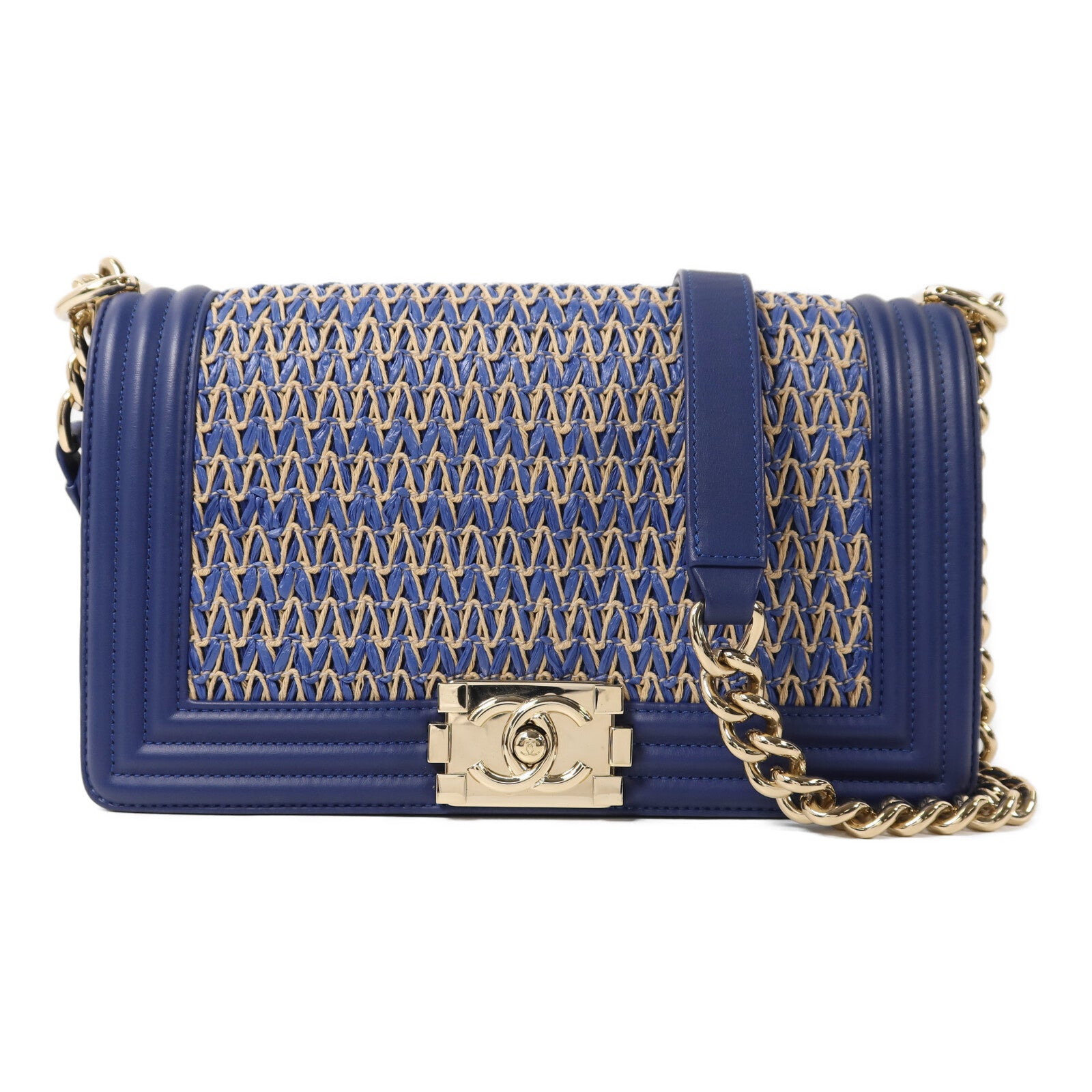 LOUIS VUITTON Shoulder Bag x Raffia