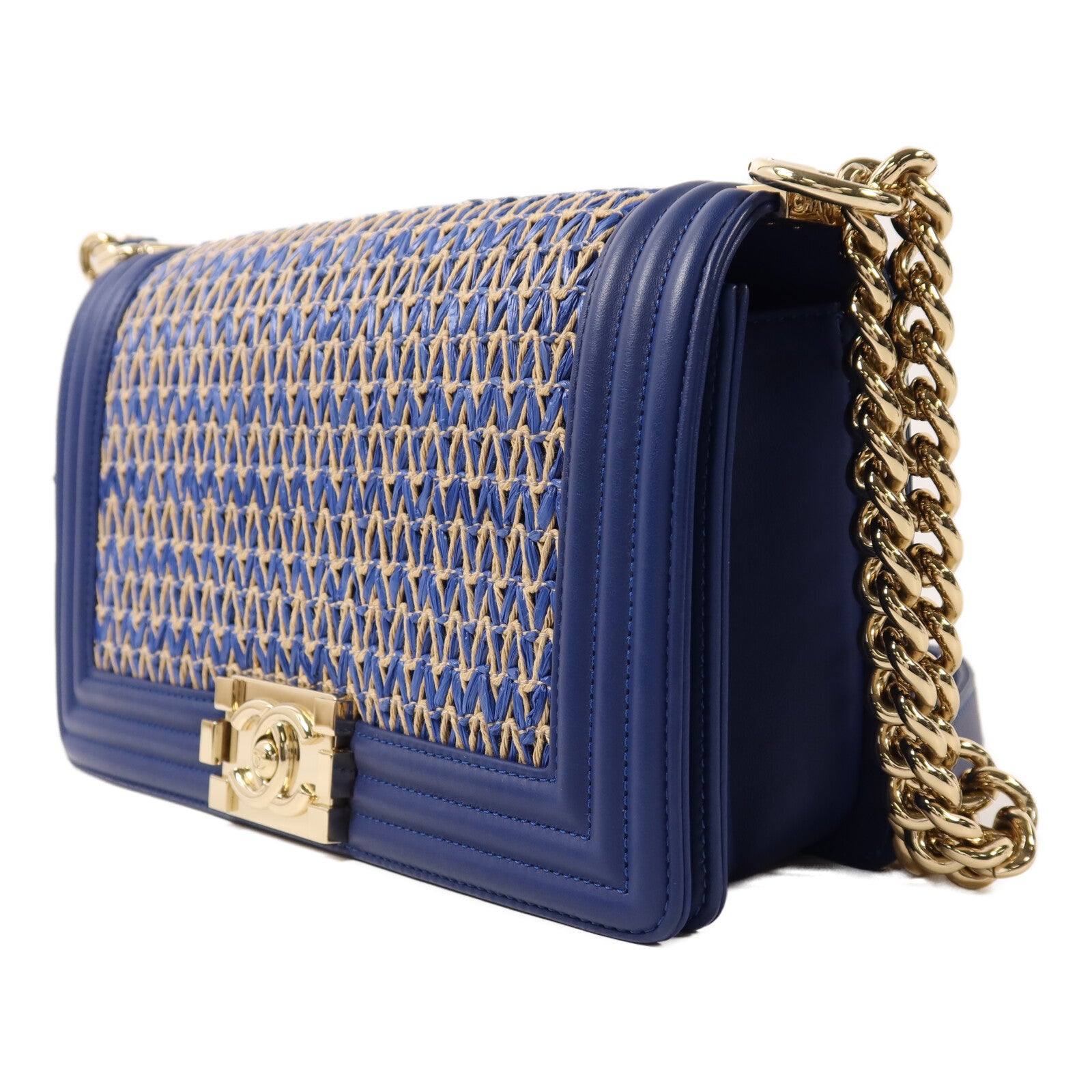 LOUIS VUITTON Shoulder Bag x Raffia 3