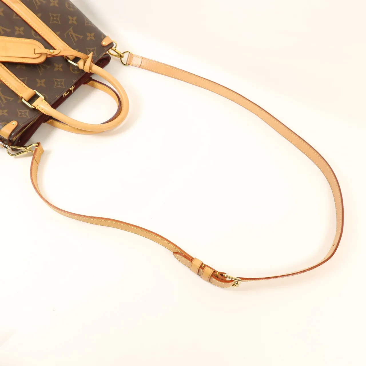 LOUIS VUITTON Soufflot M44815 兩用包 塗層帆布 棕色 / Brown 塗層帆布 中古品B - 縮圖 8