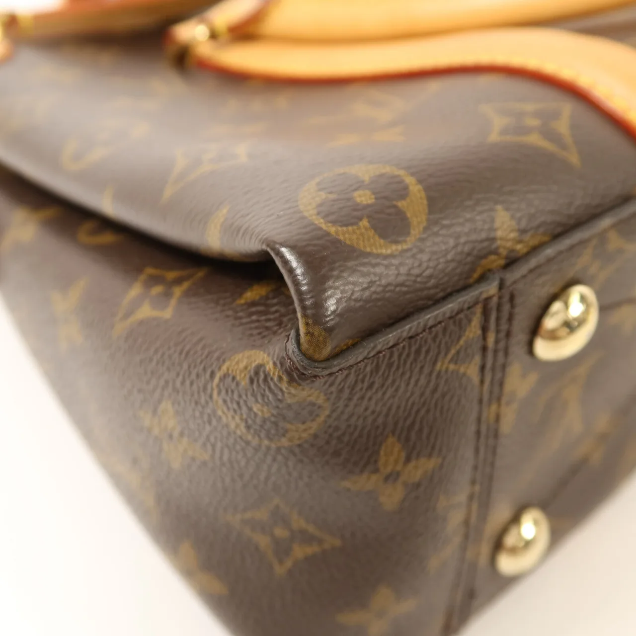 LOUIS VUITTON Soufflot M44815 兩用包 塗層帆布 棕色 / Brown 塗層帆布 中古品B - 縮圖 13