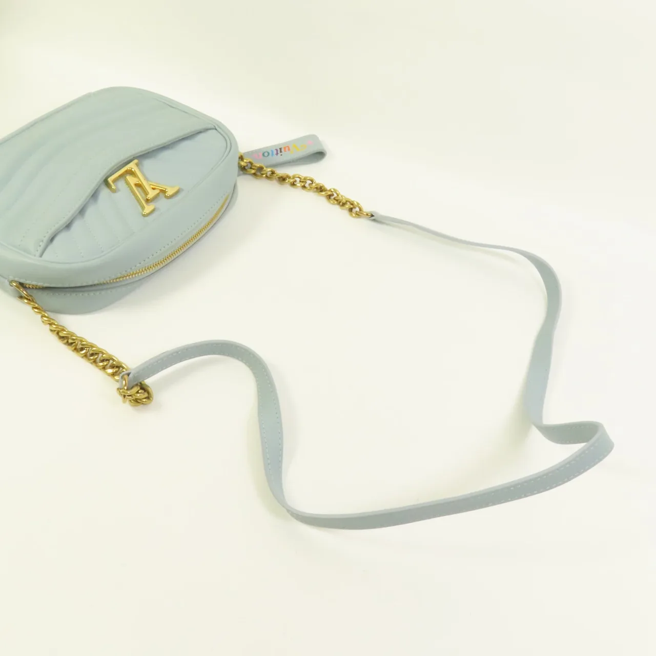 LOUIS VUITTON New Wave M55329 Shoulder Bag Calfskin 藍色 / Blue Calfskin Rank B - Thumbnail 6