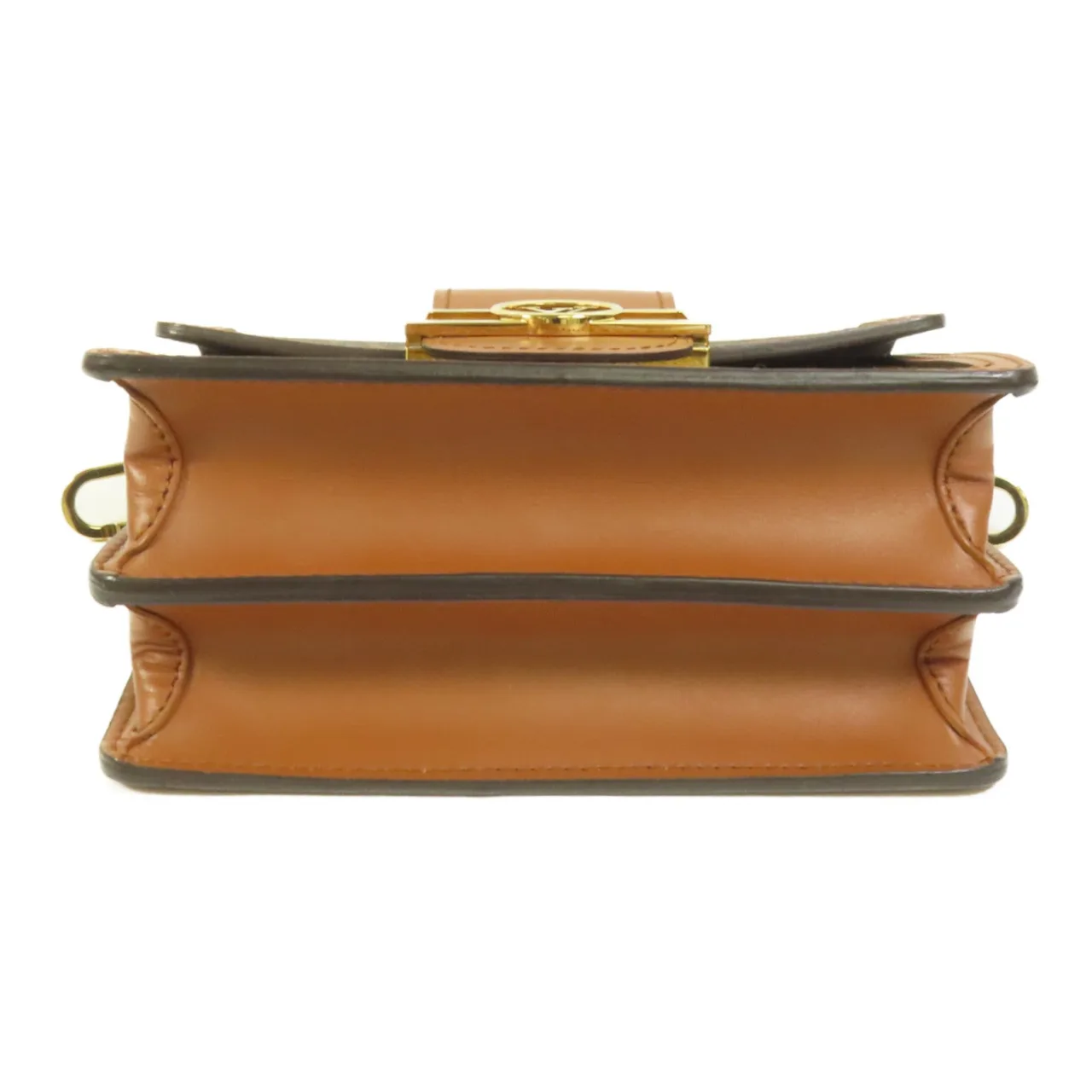 LOUIS VUITTON Mini Dauphine M45959 肩背包 塗層帆布 棕色 / Brown 塗層帆布 中古品A - 縮圖 4