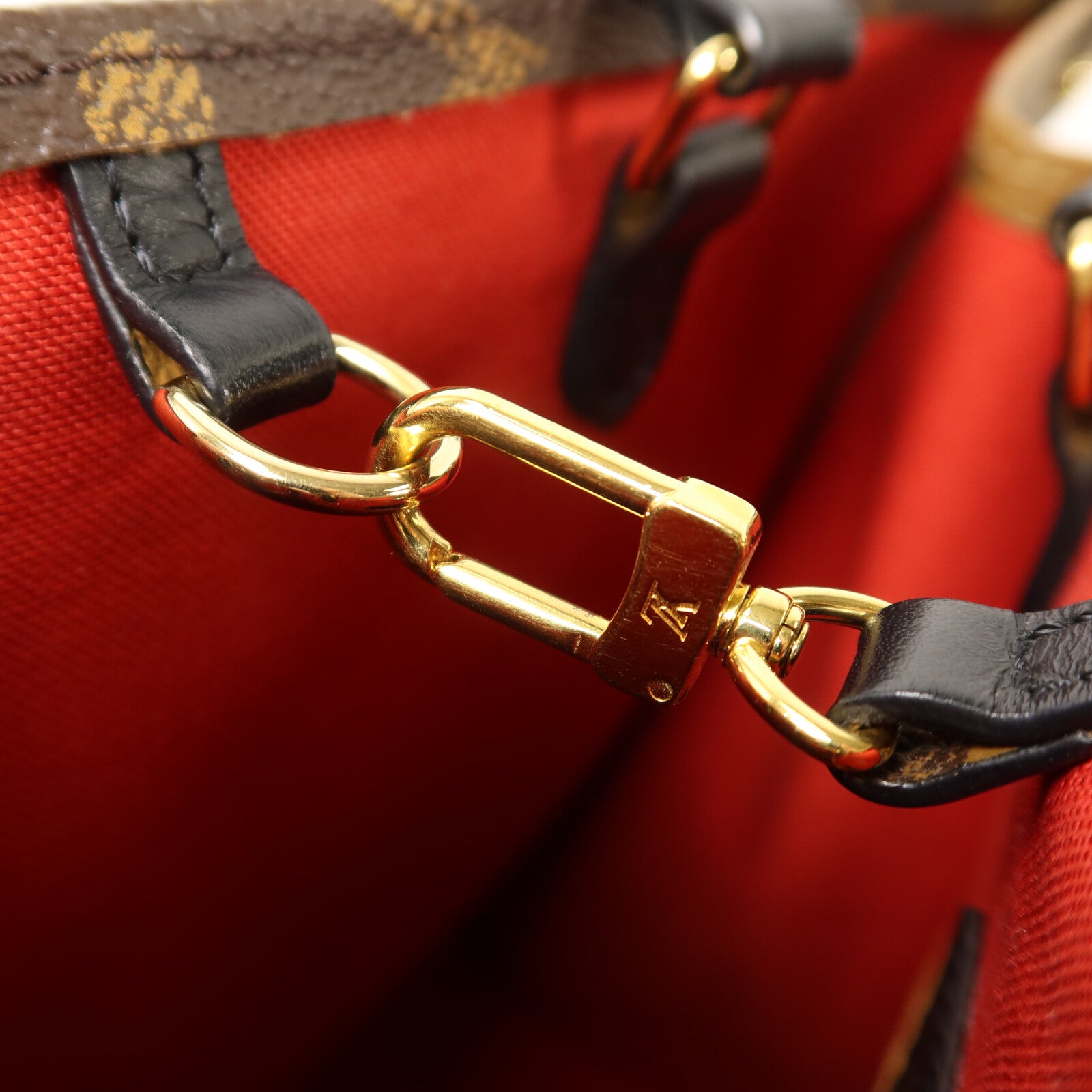 LOUIS VUITTON OnTheGo M45321 2-Way Bag Coated Canvas 10