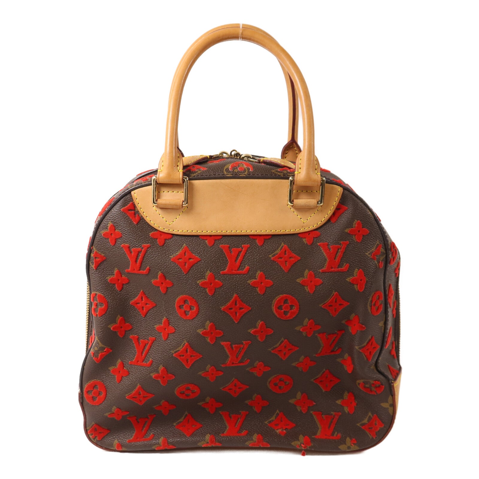 LOUIS VUITTON Deauville M40922 Handbag Coated Canvas 2