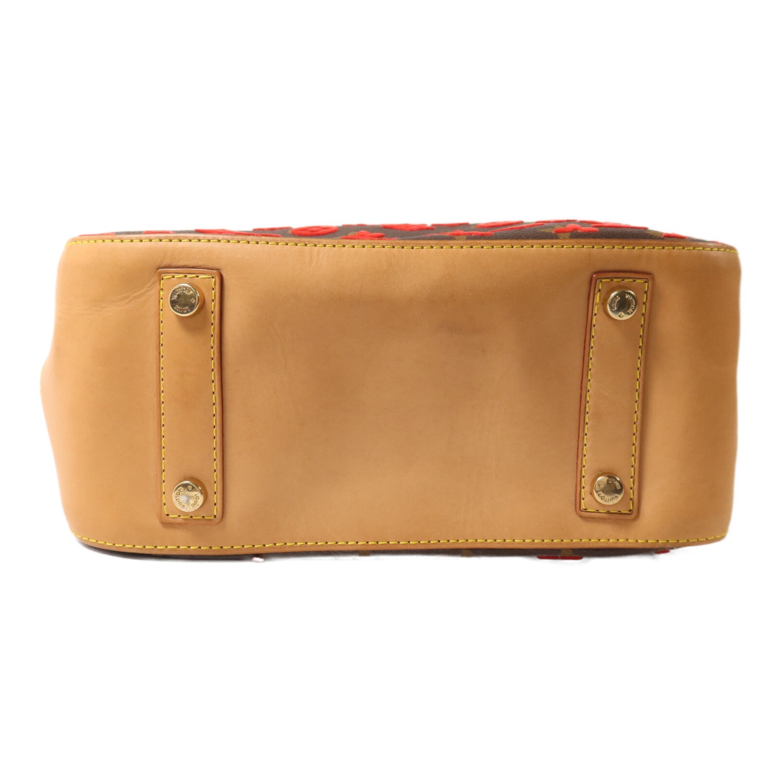LOUIS VUITTON Deauville M40922 Handbag Coated Canvas 4