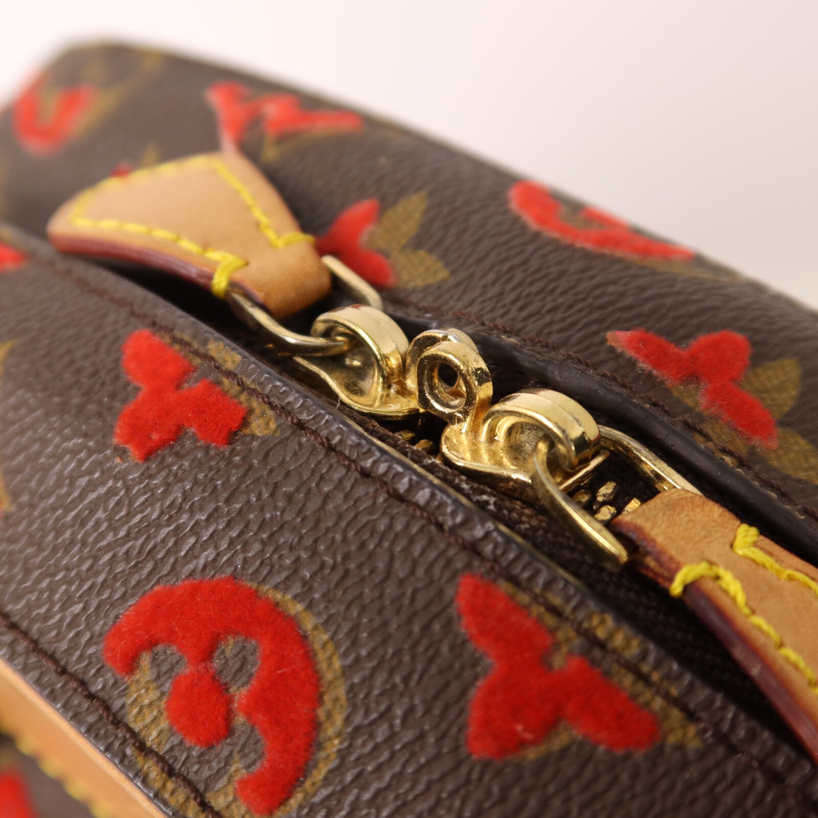 LOUIS VUITTON Deauville M40922 Handbag Coated Canvas 9