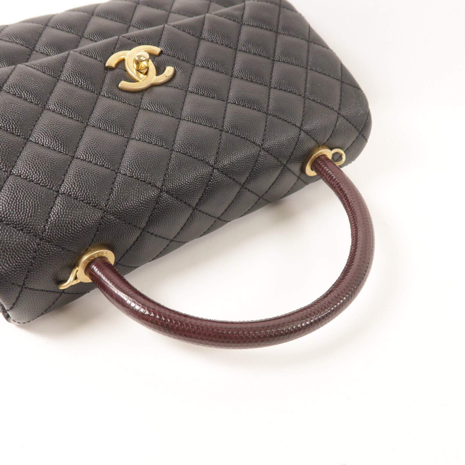 LOUIS VUITTON 2-Way Bag Calfskin 10