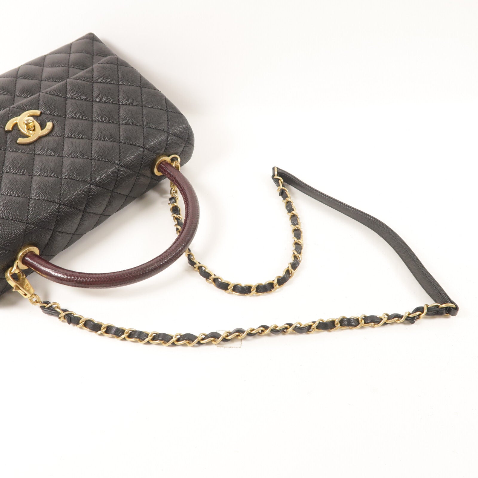 LOUIS VUITTON 2-Way Bag Calfskin 11