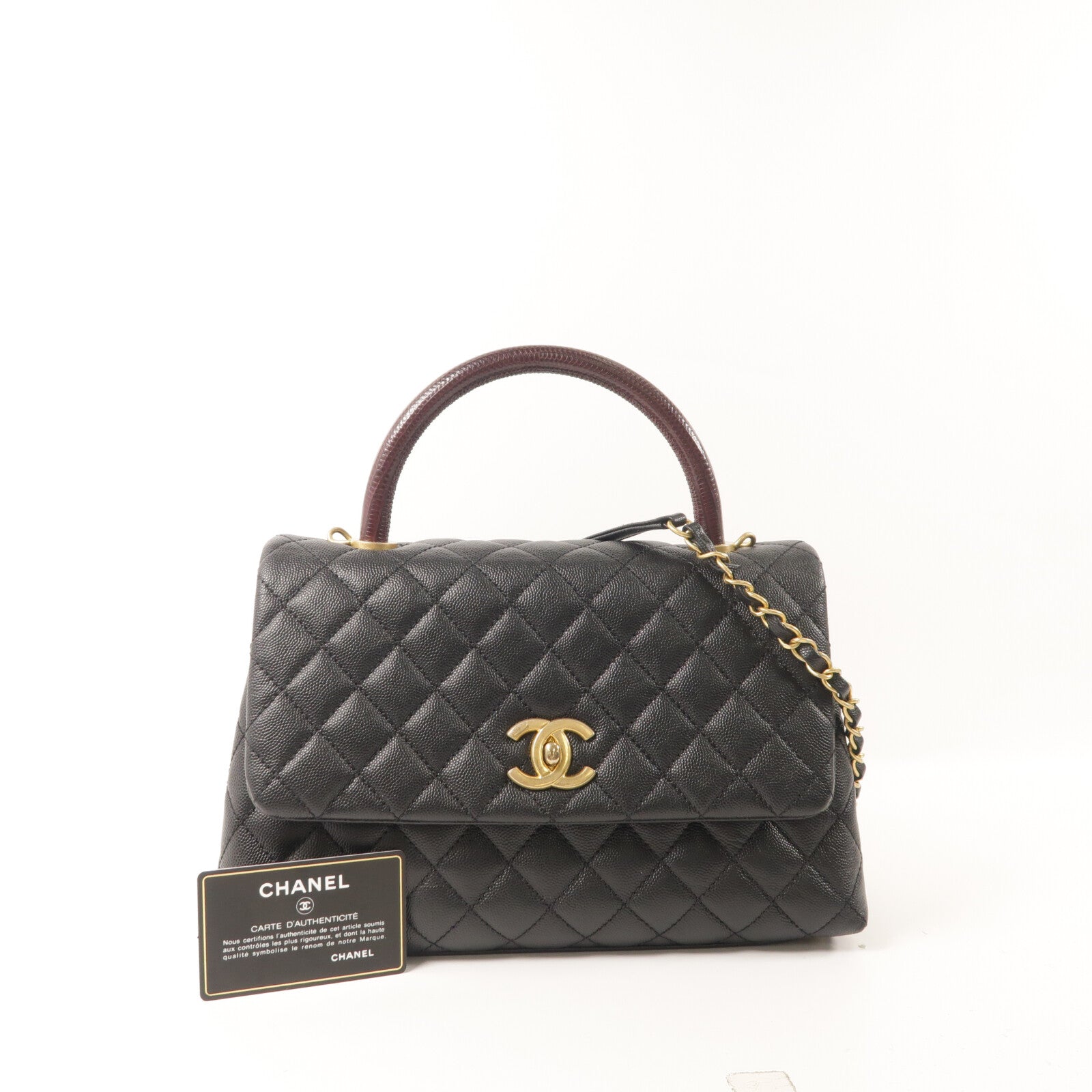 LOUIS VUITTON 2-Way Bag Calfskin 12