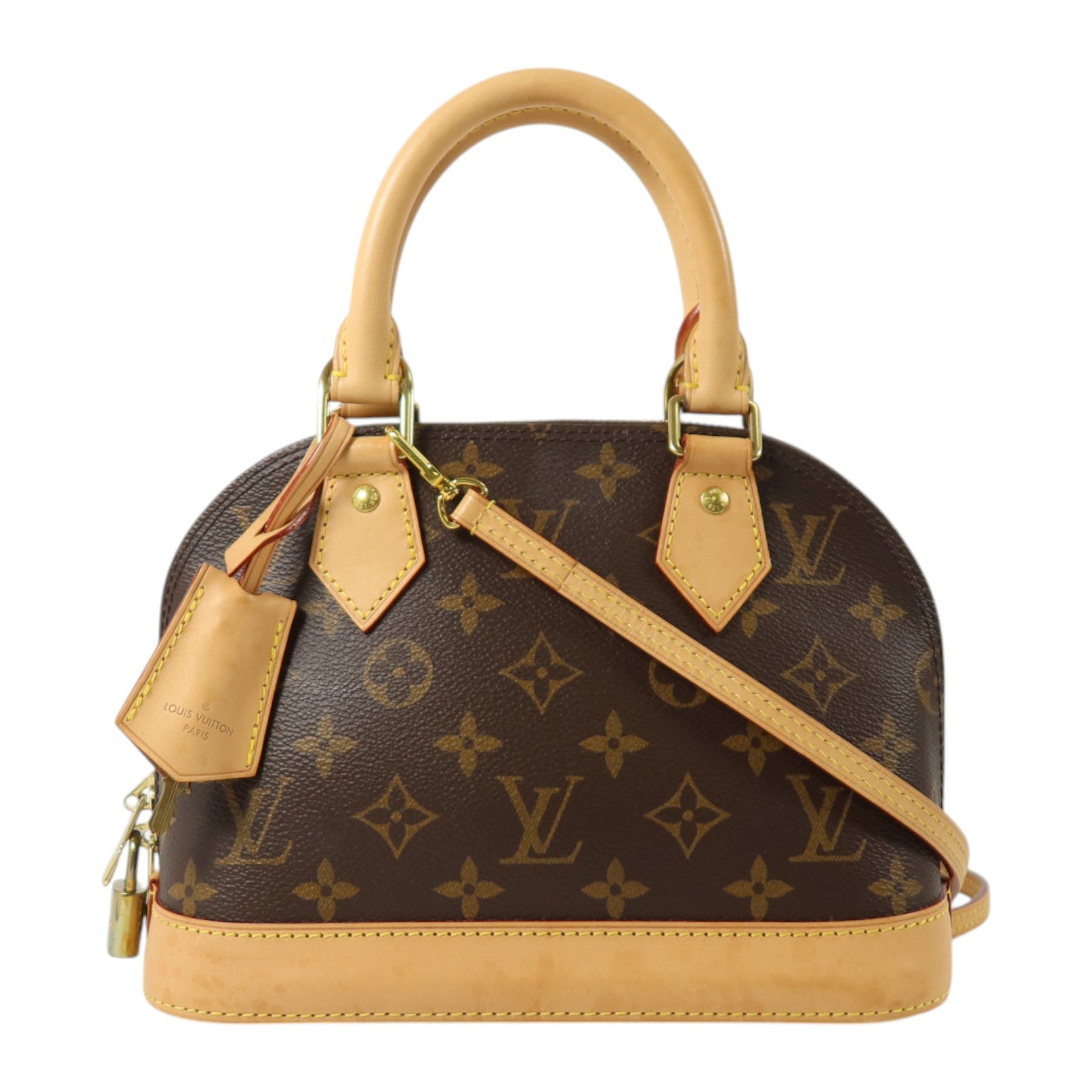 LOUIS VUITTON Alma M53152 2-Way Bag Coated Canvas
