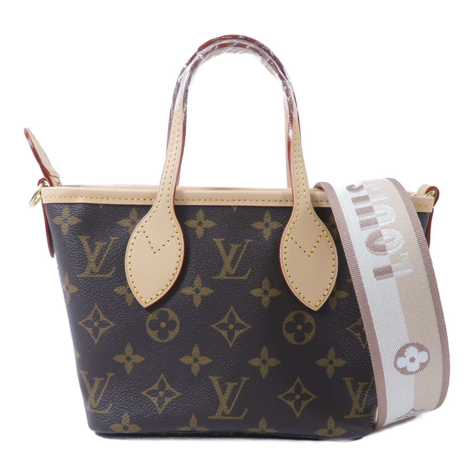 LOUIS VUITTON Neverfull M46705 2-Way Bag Coated Canvas