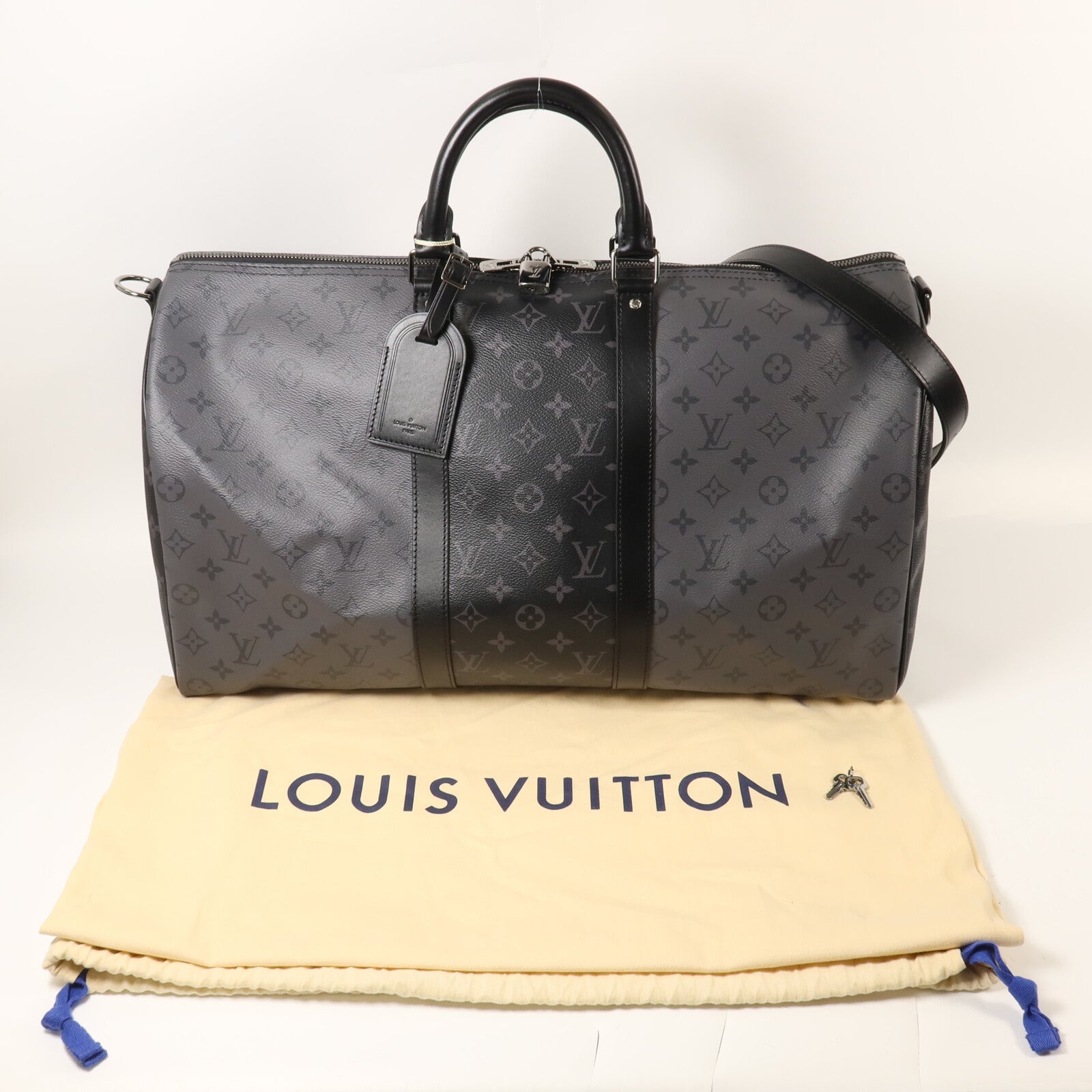 LOUIS VUITTON Keepall M45392 2-Way Bag Coated Canvas 8