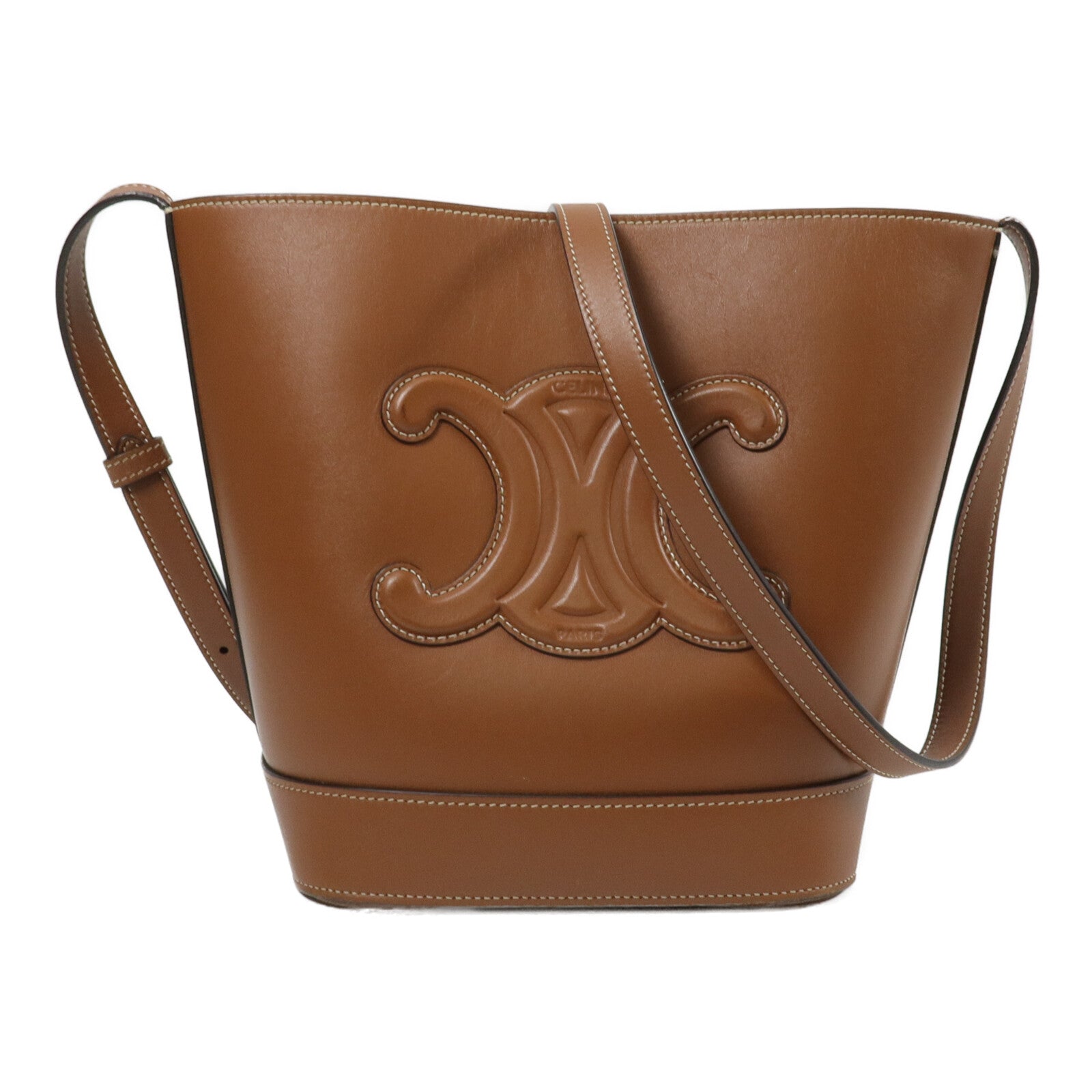 LOUIS VUITTON Bucket 肩背包 牛皮
