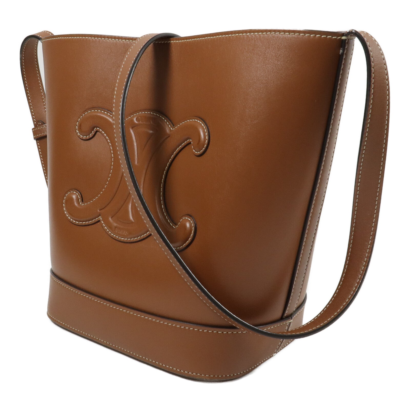 LOUIS VUITTON Bucket 肩背包 牛皮 2