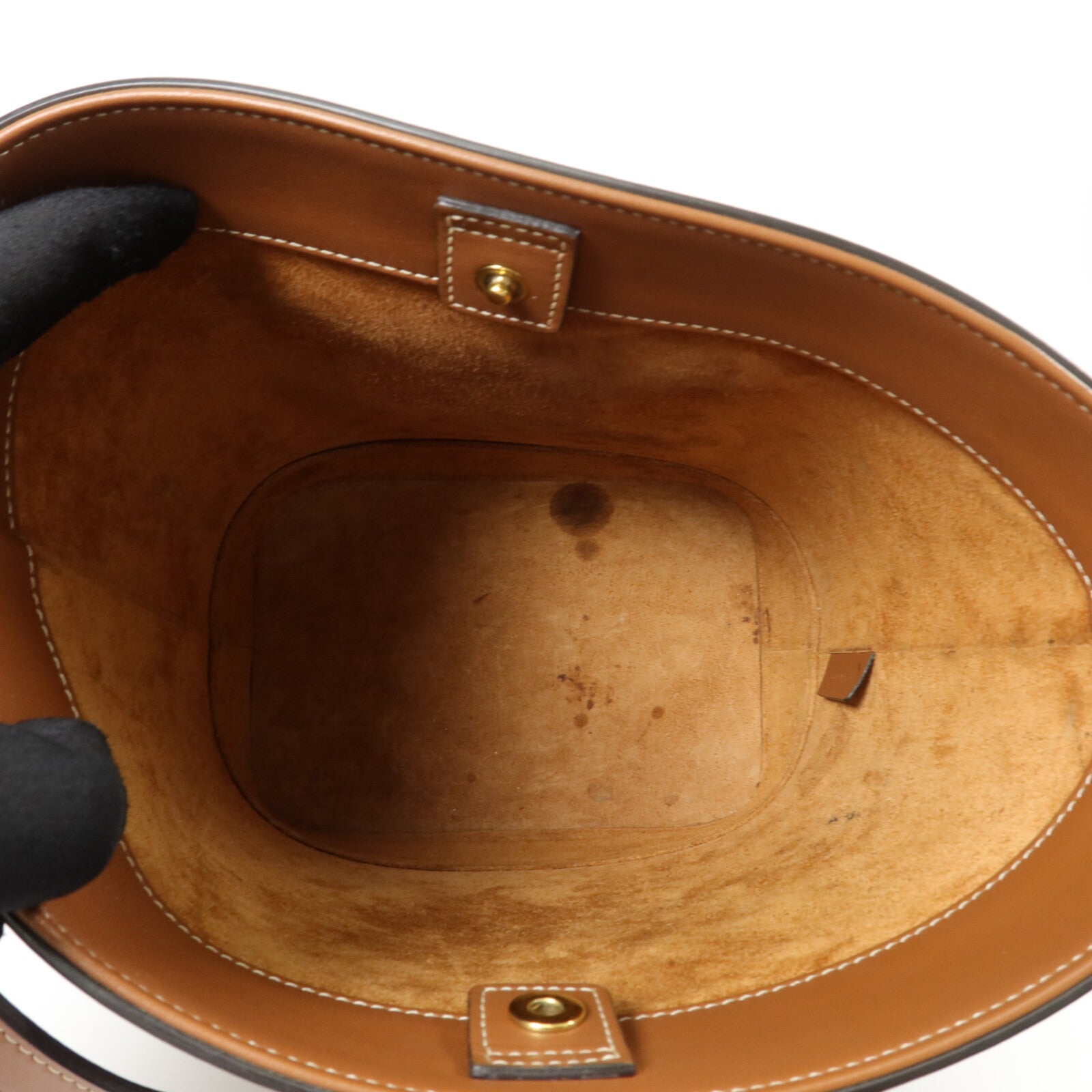 LOUIS VUITTON Bucket 肩背包 牛皮 5