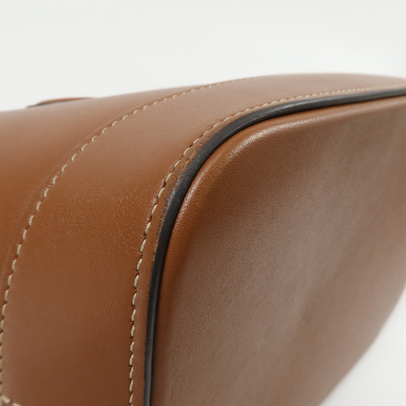 LOUIS VUITTON Bucket Shoulder Bag Calfskin 9