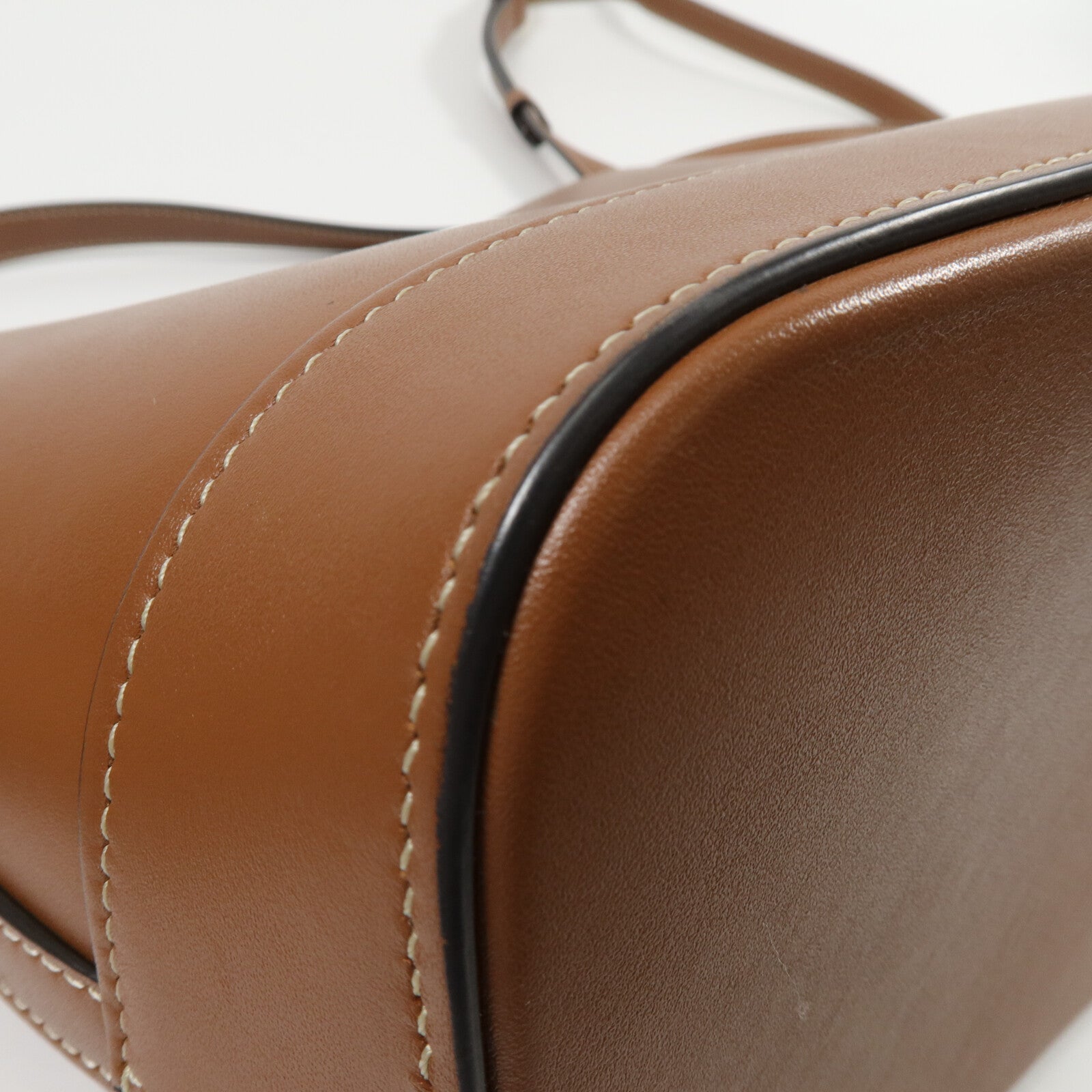 LOUIS VUITTON Bucket Shoulder Bag Calfskin 11